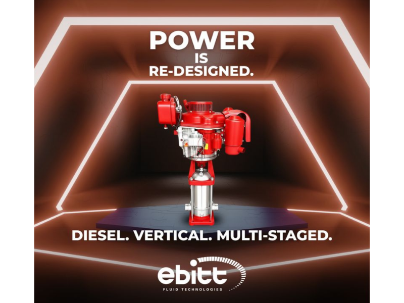Diesel-Driven Vertical Multistage Pump: An Unconventional Approach by EBITT