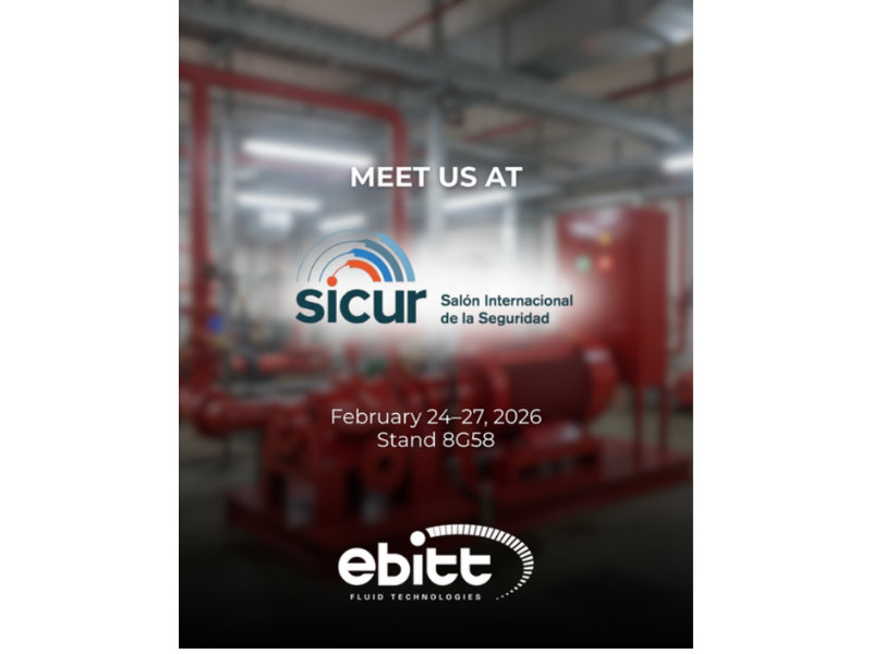 Ebitt to Showcase Fire Safety Solutions at SICUR 2026 in Madrid